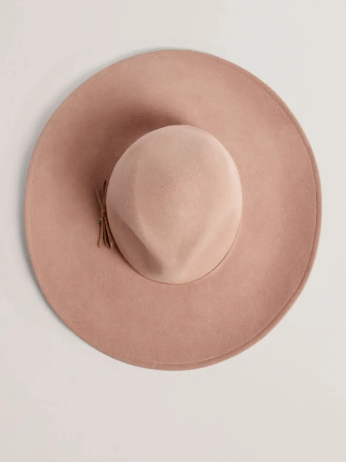 abbiiio_bow_detail_pure_w_0-1.webp Abbiiio Bow Detail Pure Wool Fedora Hat<Ted Baker Best