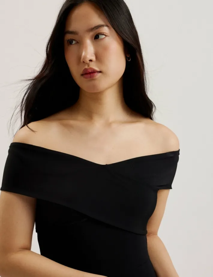 almhaa_off_shoulder_wide__1.webp Almhaa Off Shoulder Wide Leg Jersey Jumpsuit<Ted Baker Flash Sale