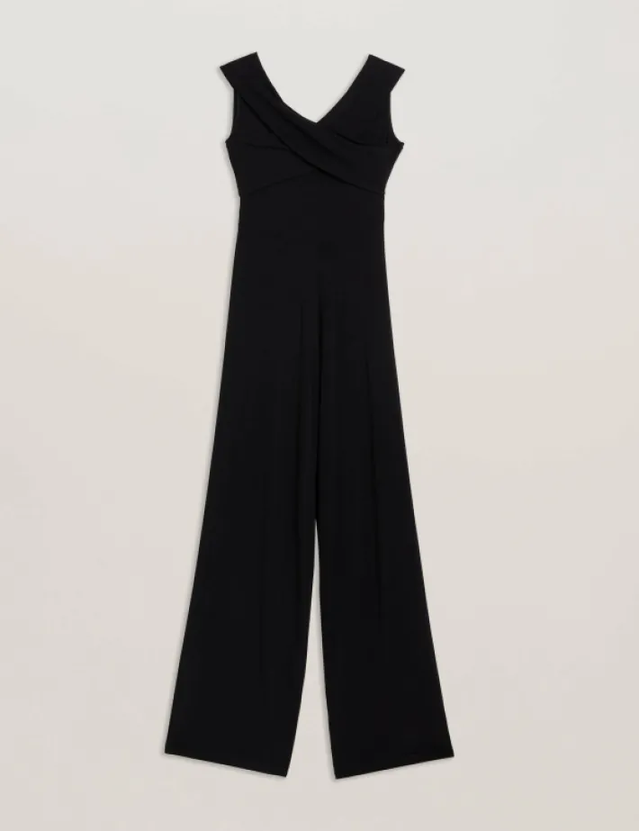 almhaa_off_shoulder_wide__5.webp Almhaa Off Shoulder Wide Leg Jersey Jumpsuit<Ted Baker Flash Sale