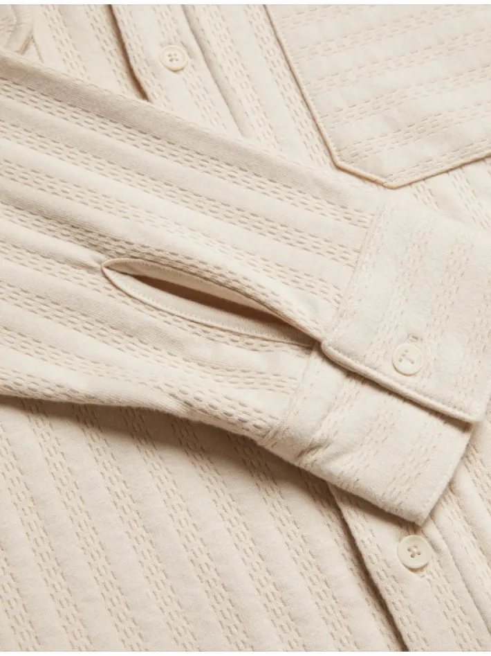 belza_textured_cotton_uti_2-1.webp Belza Textured Cotton Utility Pocket Overshirt<Ted Baker Online