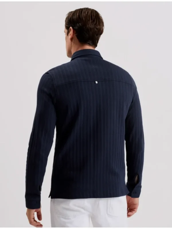 Belza Textured Cotton Utility Pocket Overshirt<Ted Baker Cheap