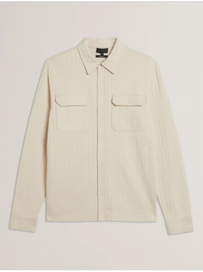 belza_textured_cotton_uti_6-1.webp Belza Textured Cotton Utility Pocket Overshirt<Ted Baker Online