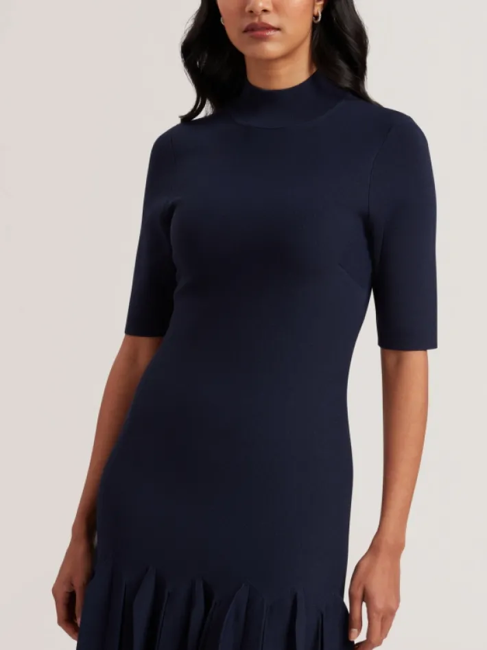canddy_pleated_hem_bodyco_1-1.webp Canddy Pleated Hem Bodycon Knit Mini Dress<Ted Baker Store