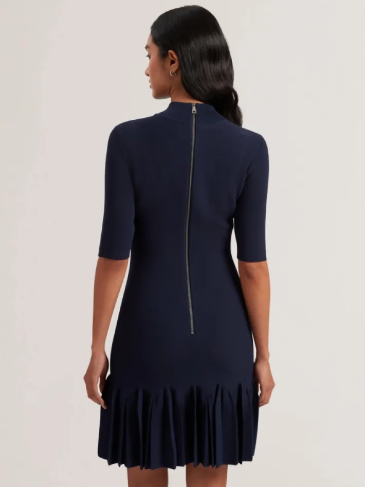 canddy_pleated_hem_bodyco_2-1.webp Canddy Pleated Hem Bodycon Knit Mini Dress<Ted Baker Store