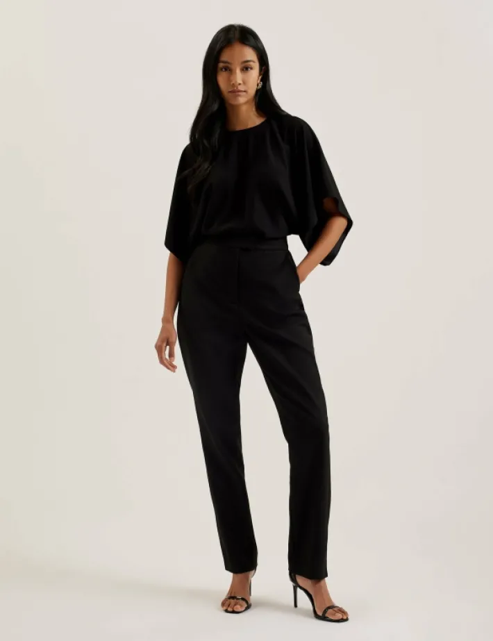 cherika_batwing_short_sle_1.webp Cherika Batwing Short Sleeve Woven Blouse<Ted Baker Hot