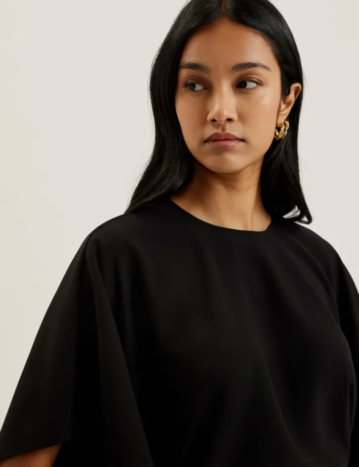 cherika_batwing_short_sle_3.webp Cherika Batwing Short Sleeve Woven Blouse<Ted Baker Hot