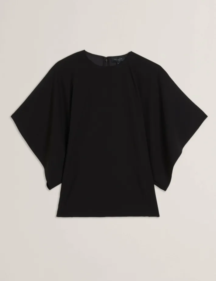 cherika_batwing_short_sle_6.webp Cherika Batwing Short Sleeve Woven Blouse<Ted Baker Hot