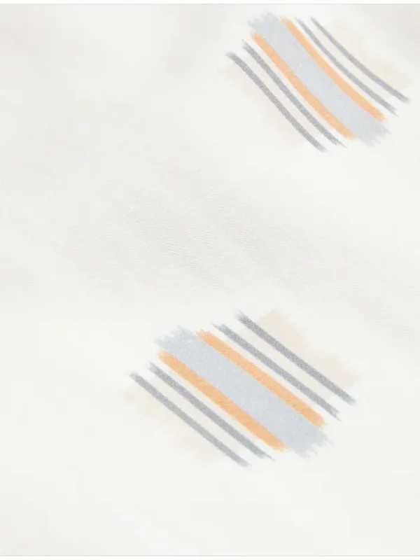 Dimitre Printed Cotton Linen Short Sleeve Shirt<Ted Baker Shop