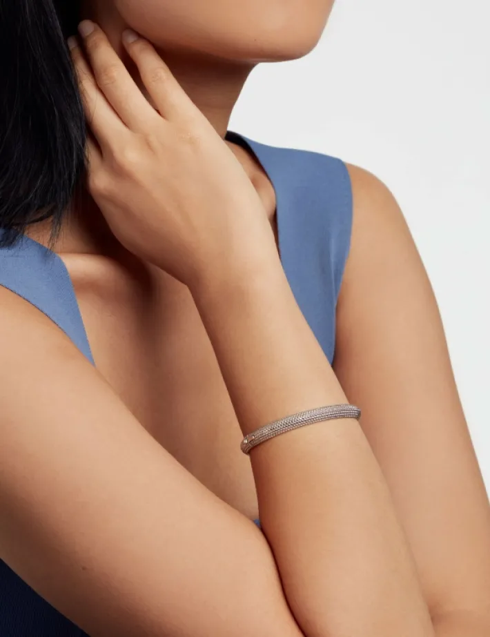 dotett_dotted_texture_hin_1-1.webp Dotett Dotted Texture Hinged Bangle Bracelet<Ted Baker Best