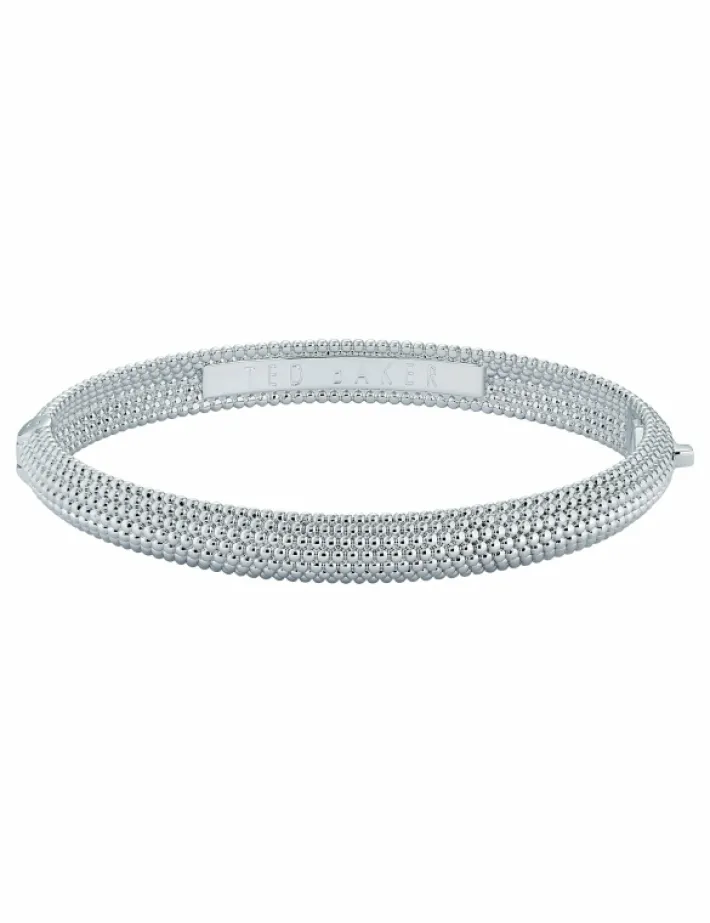 dotett_dotted_texture_hin_2-1.webp Dotett Dotted Texture Hinged Bangle Bracelet<Ted Baker Best