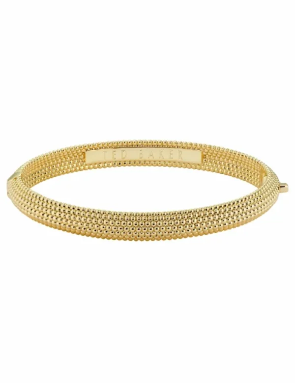 Dotett Dotted Texture Hinged Bangle Bracelet<Ted Baker Outlet