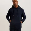 Drotow Logo Detail Cotton Blend Hoodie<Ted Baker Shop