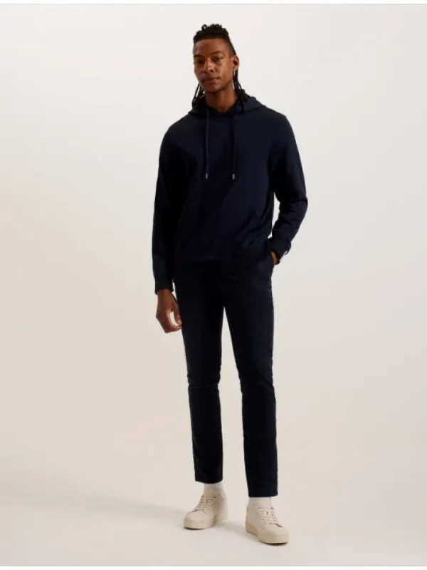 Drotow Logo Detail Cotton Blend Hoodie<Ted Baker Shop