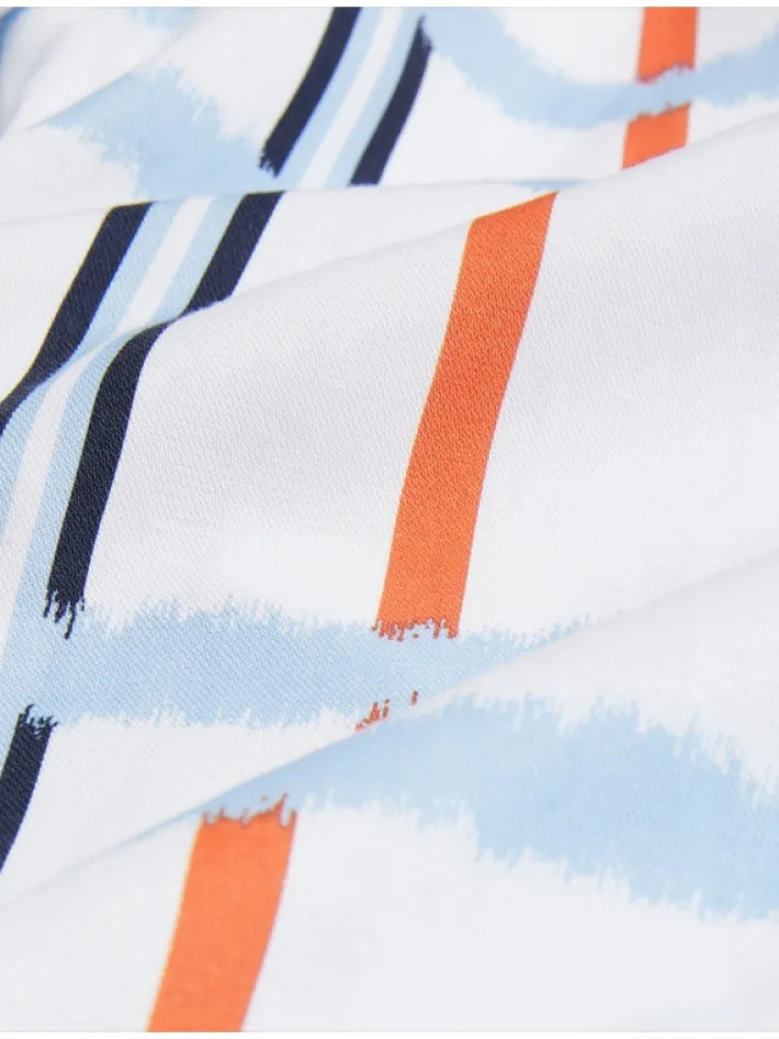 gardon_check_print_relaxe_2.webp Gardon Check Print Relaxed Short Sleeve Shirt<Ted Baker Shop