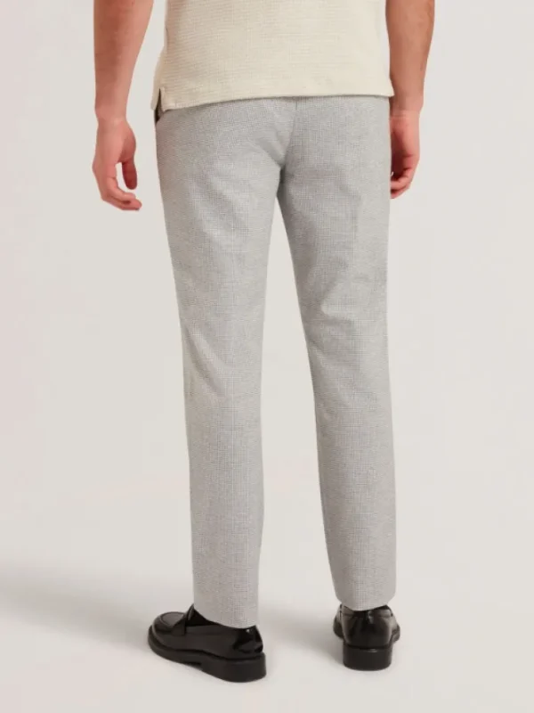 Handly Micro Houndstooth Slim Fit Trouser<Ted Baker Best