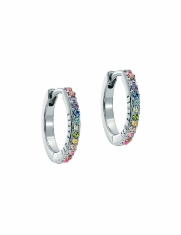 Heplie Crystal Huggie Hoop Earrings<Ted Baker Fashion