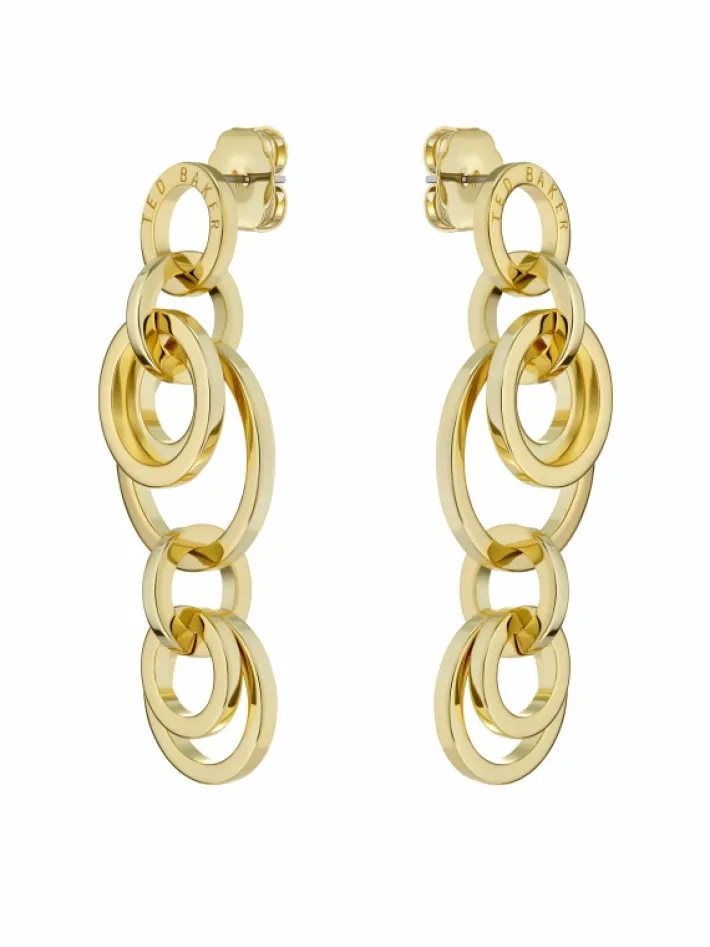 huliet__multi_hoop_drop_e_0.webp Huliet Multi Hoop Drop Earrings<Ted Baker Cheap