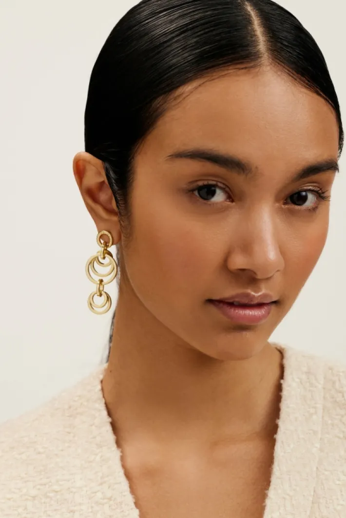 huliet__multi_hoop_drop_e_1.webp Huliet Multi Hoop Drop Earrings<Ted Baker Cheap