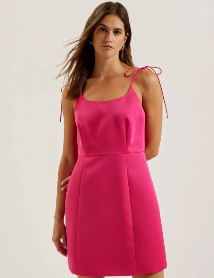 kavala_tie_strap_square_n_0-1.webp Kavala Tie Strap Square Neck Mini Dress<Ted Baker Fashion