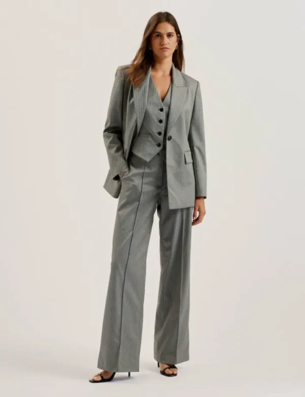 Koa Oversized Herringbone Single Breasted Blazer<Ted Baker Discount
