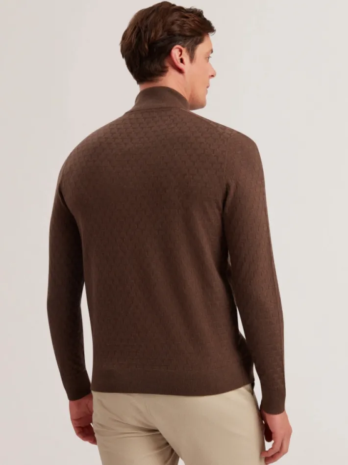kurnle_t_knit_half_zip_fu_3-3.webp Kurnle T Knit Half Zip Funnel Neck Jumper<Ted Baker Discount