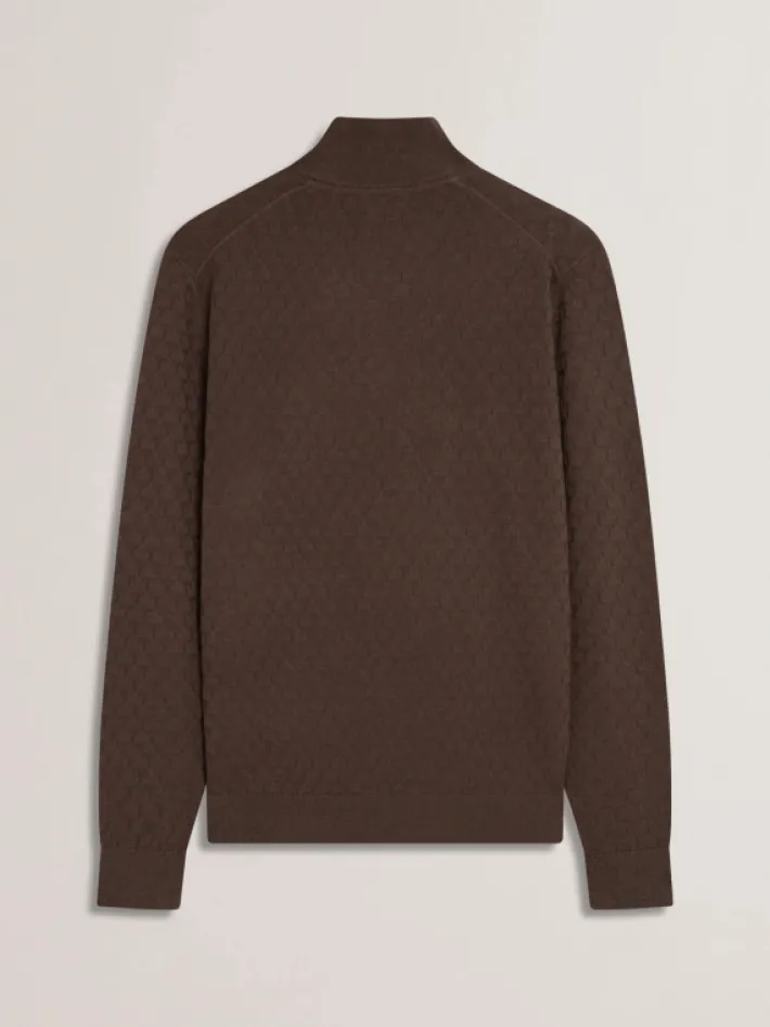 kurnle_t_knit_half_zip_fu_5-3.webp Kurnle T Knit Half Zip Funnel Neck Jumper<Ted Baker Discount