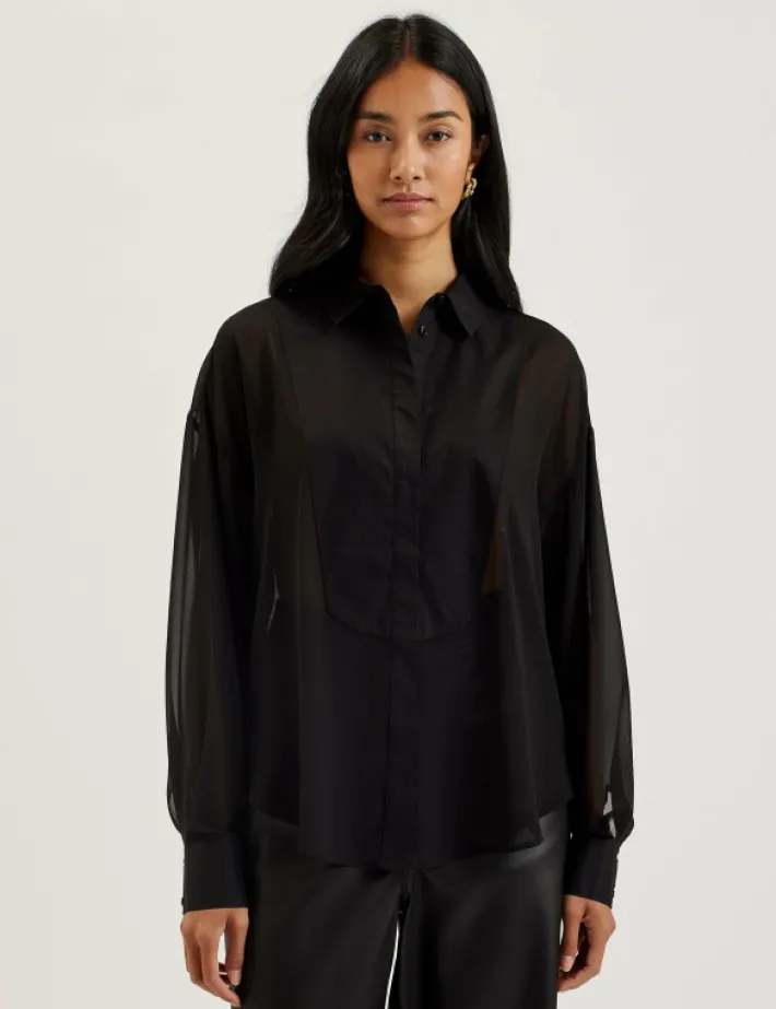 lechosa_bib_front_sheer_l_0-1.webp Lechosa Bib Front Sheer Long Sleeve Blouse<Ted Baker New