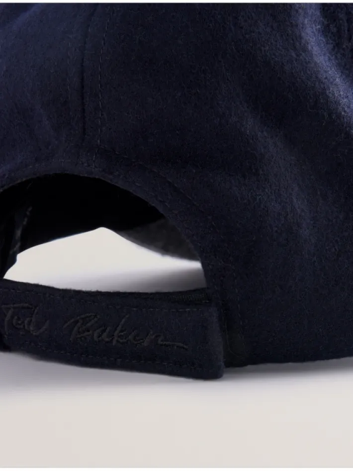 lewiiss_wool_blend_baseba_2.webp Lewiiss Wool Blend Baseball Cap<Ted Baker New