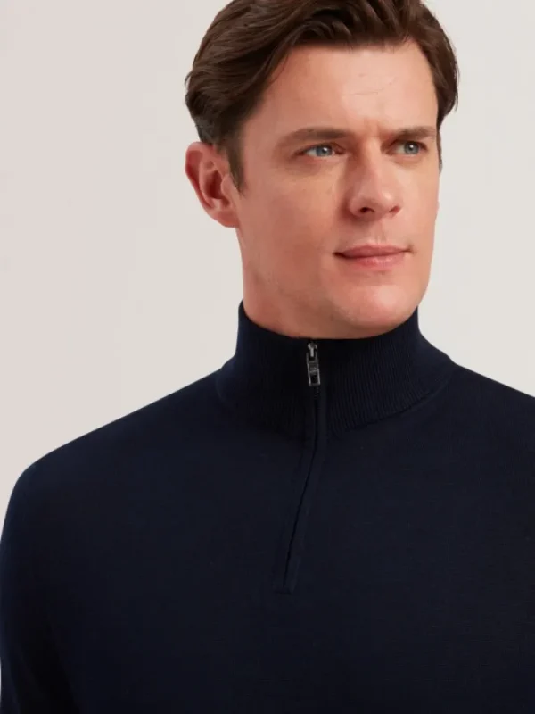Limehas Long Sleeve Merino Core Quarter Zip<Ted Baker Flash Sale