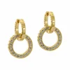 Lina Double Link Crystal Drop Earrings<Ted Baker Shop