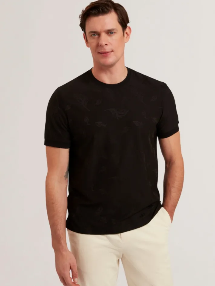 lipsto_short_sleeve_regul_1.webp Lipsto Short Sleeve Regular Printed Shirt<Ted Baker Outlet