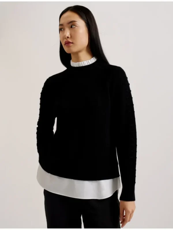 Lissiah Bobble Detail Shirt Hem Knitted Jumper<Ted Baker Best