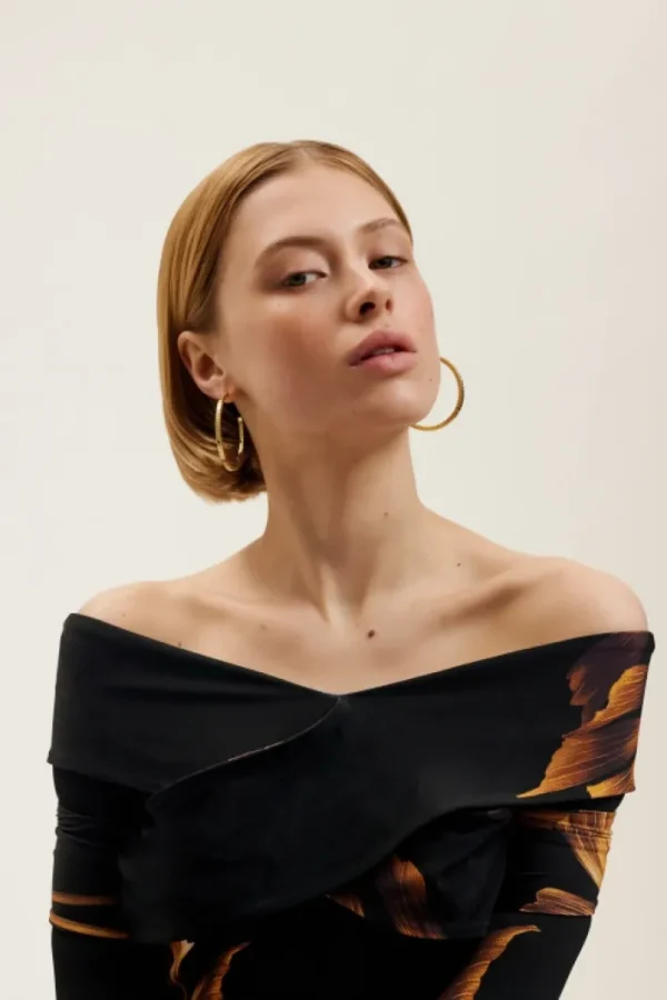 Loa Logo Hoop Earrings<Ted Baker Clearance