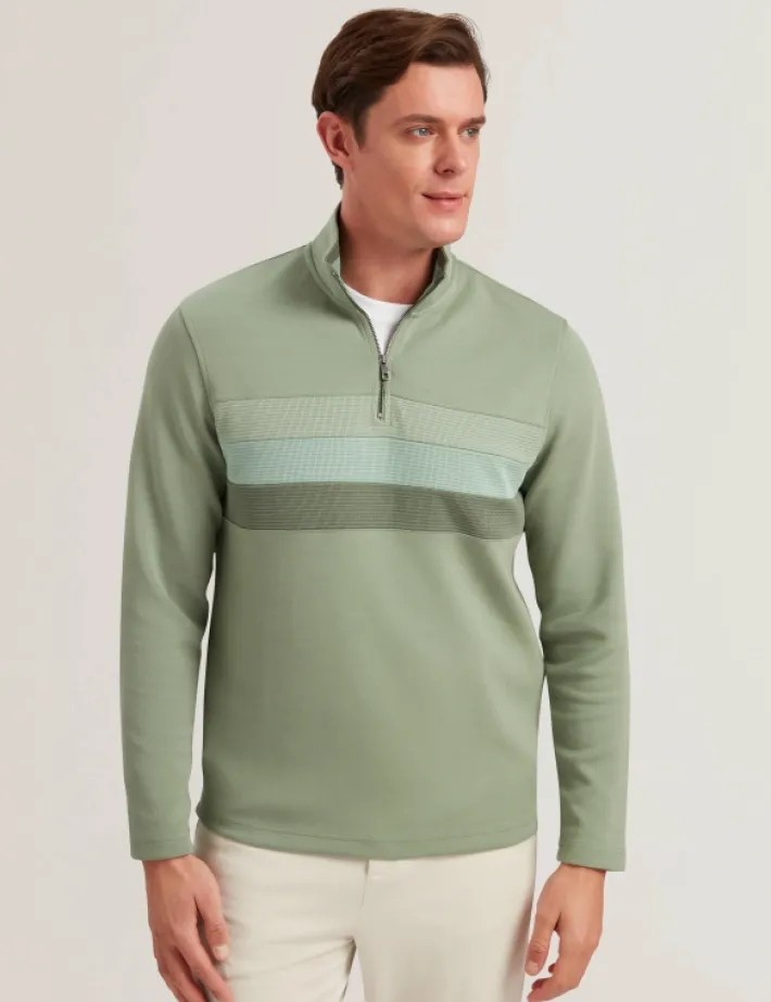 longman_ombre_stripe_half_0-1.webp Longman Ombre Stripe Half-Zip Sweatshirt<Ted Baker New