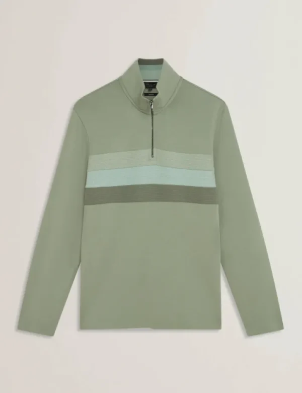 Longman Ombre Stripe Half-Zip Sweatshirt<Ted Baker New