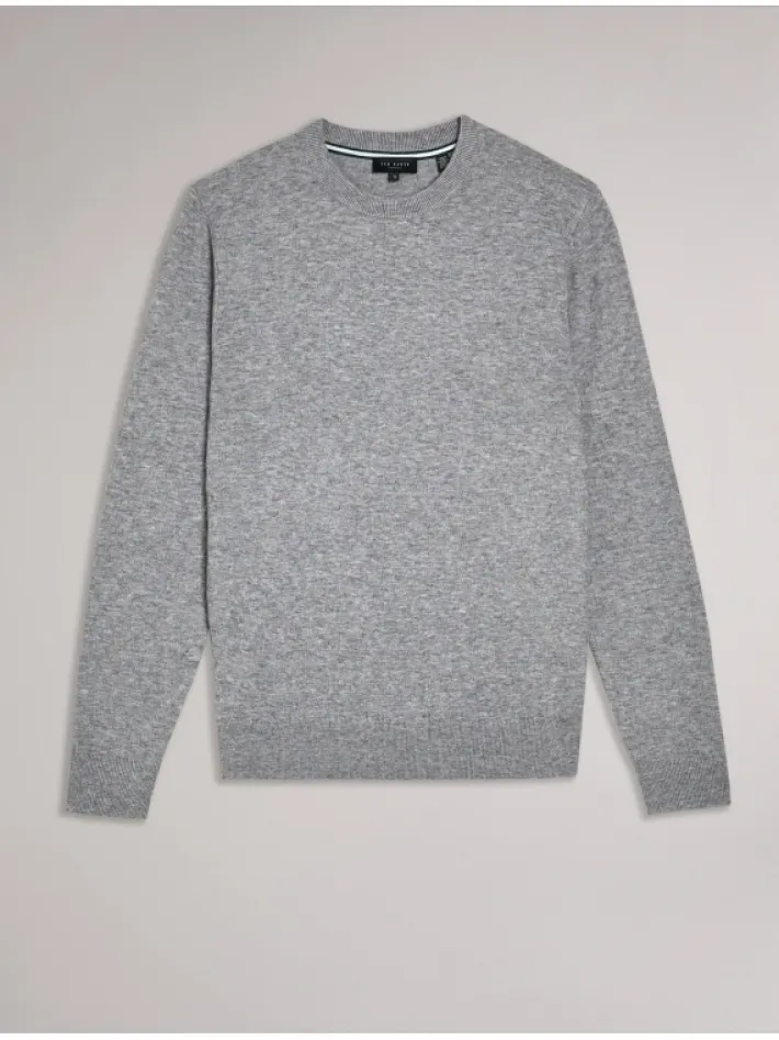 loung__long_sleeve_t_stit_6.webp Loung Long Sleeve T Stitch Crew Neck Sweater<Ted Baker Outlet