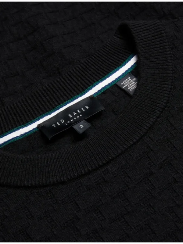 Loung Textured T Knit Crew Neck Jumper<Ted Baker Best