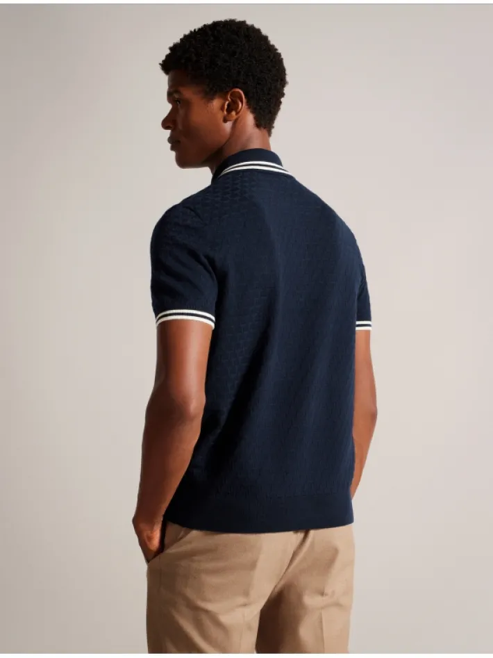 mahani_short_sleeve_zip_p_3.webp Mahani Short Sleeve Zip Polo<Ted Baker Cheap
