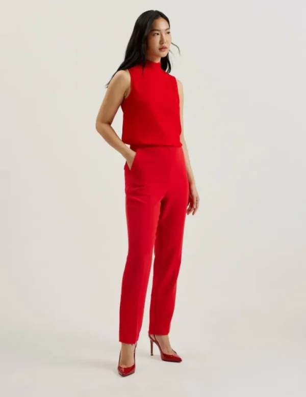 Manattl Tape High Waisted Tailo Trousers<Ted Baker Discount
