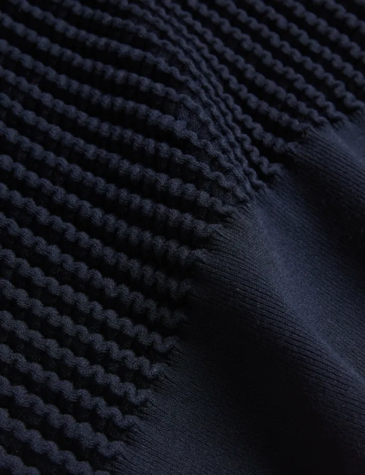 morliee_textured_knit_puf_5.webp Morliee Textured Knit Puffed Short Sleeve Sweater<Ted Baker Hot