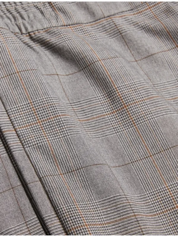 Nicolo Checked Elastic Waist Tailored Trousers<Ted Baker Flash Sale