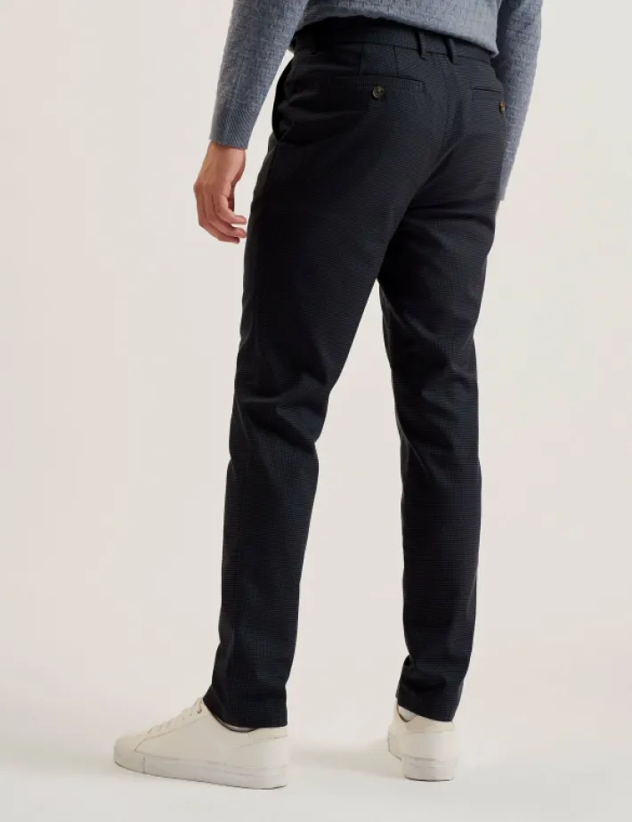 nounds_puppytooth_pattern_3-1.webp Nounds Puppytooth Pattern Slim Fit Trousers<Ted Baker Best