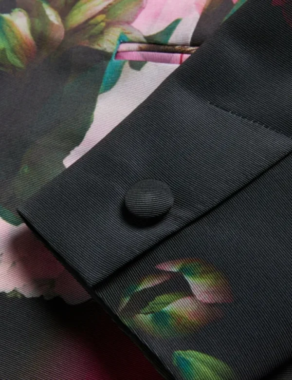 Okuni Fitted Floral Print Tailored Jacket<Ted Baker Fashion