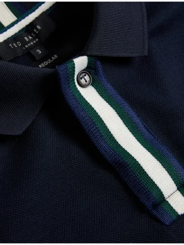 Pacto Branded Long Sleeve Polo Shirt<Ted Baker Store