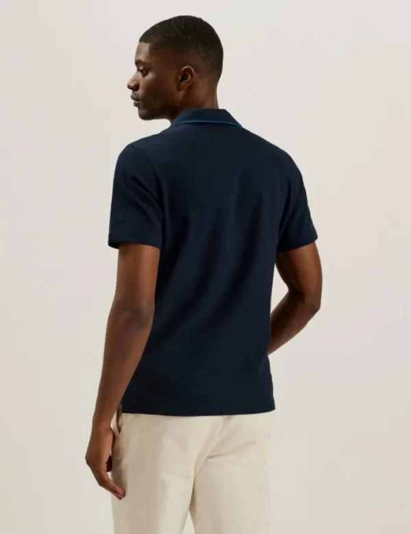 Paisel Short Sleeve Regular Open Collar Polo<Ted Baker Sale