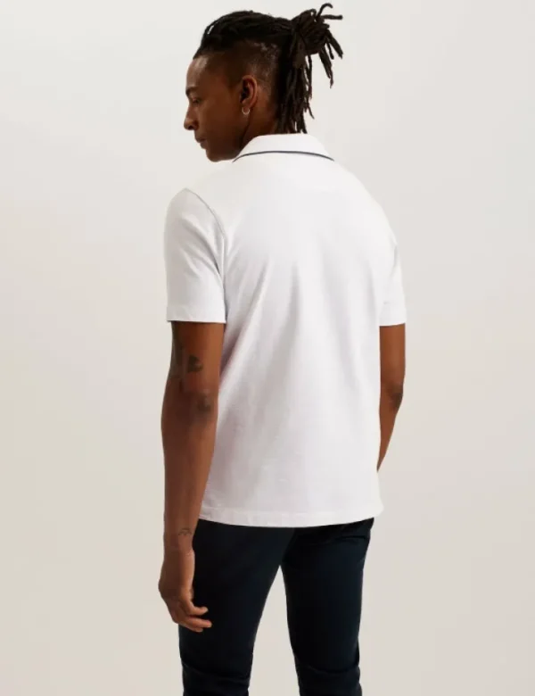 Paisel Short Sleeve Regular Open Collar Polo<Ted Baker Clearance