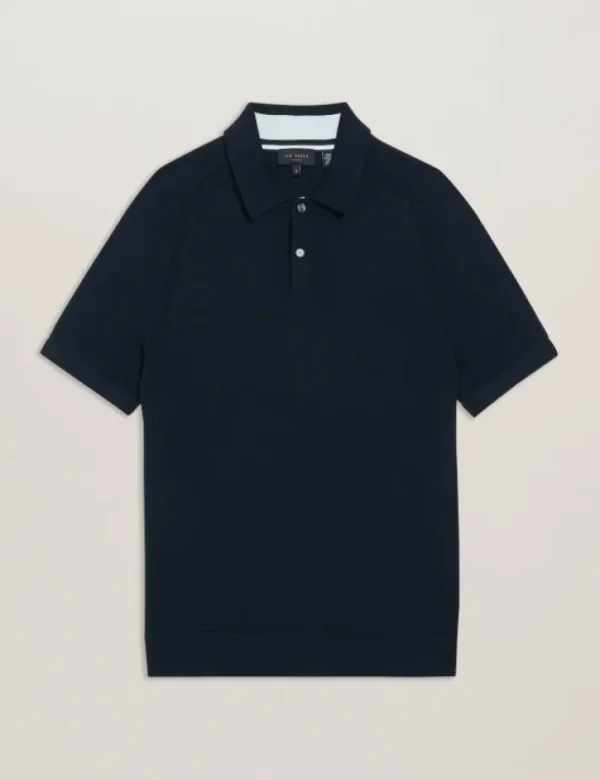 Peltz Short Sleeve Regular Silk Blend Polo<Ted Baker Shop