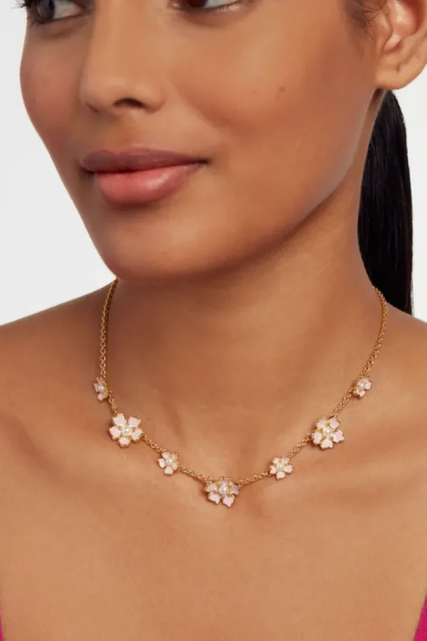 Petia Painted Flower Necklace<Ted Baker Flash Sale