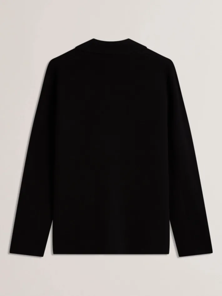 petres_long_sleeve_single_5.webp Petres Long Sleeve Single Breasted Knitted Blazer<Ted Baker Best