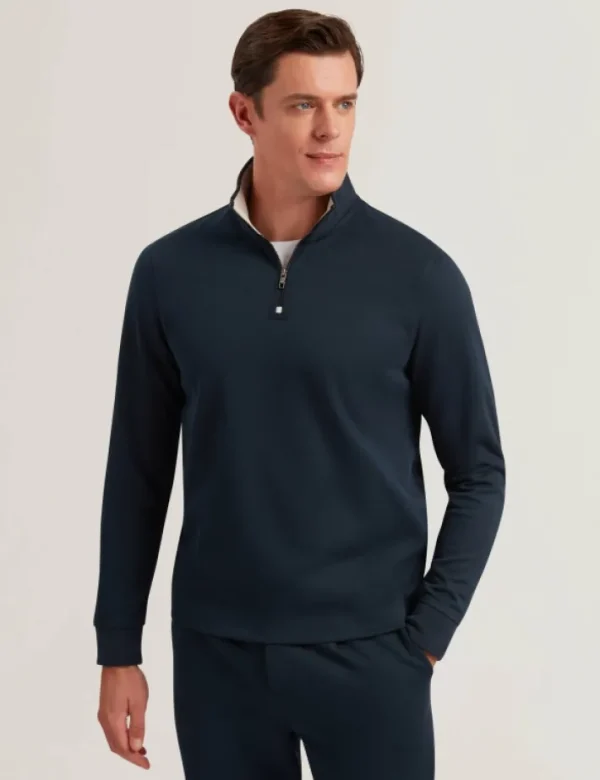 Pryor Half-Zip Funnel Neck Sweatshirt<Ted Baker New